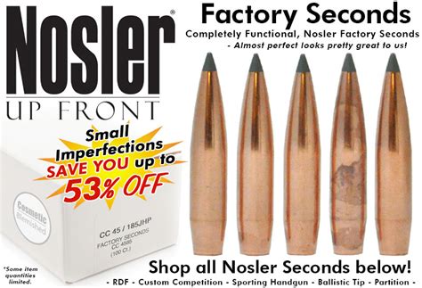 are factory second bullets safe